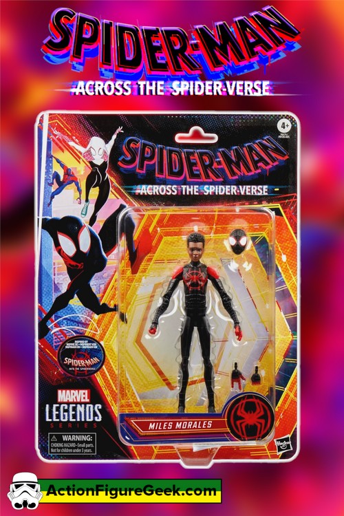 Spider-Man Across The Spider-Verse Marvel Legends Miles Morales 6-Inch Action Figure