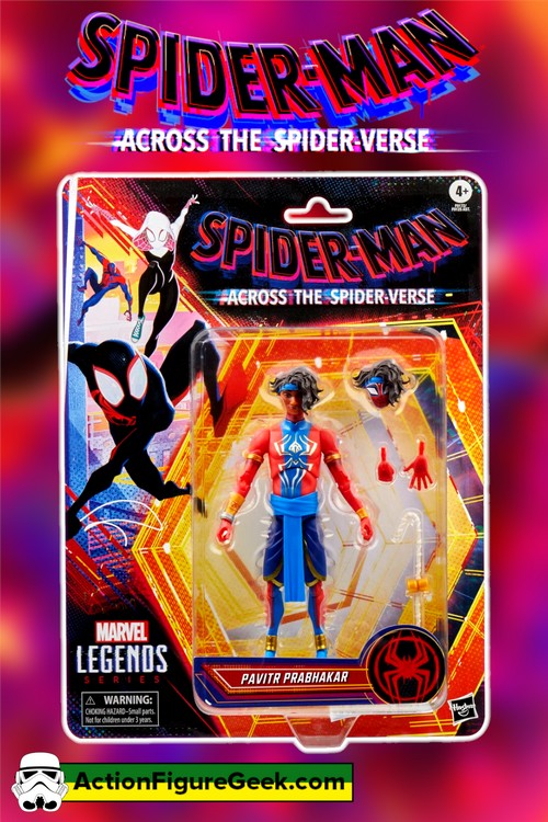 Spider-Man Across The Spider-Verse Marvel Legends Pavitr Prabhakar 2099 6-Inch Action Figure