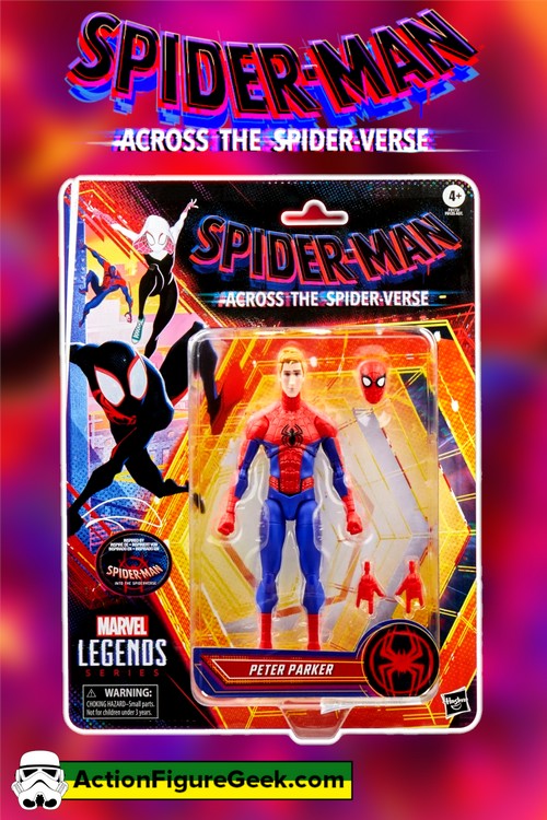 Spider-Man Across The Spider-Verse Marvel Legends Peter Parker 6-Inch Action Figure