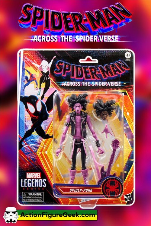 Spider-Man Across The Spider-Verse Marvel Legends Spider-Punk 6-Inch Action Figure