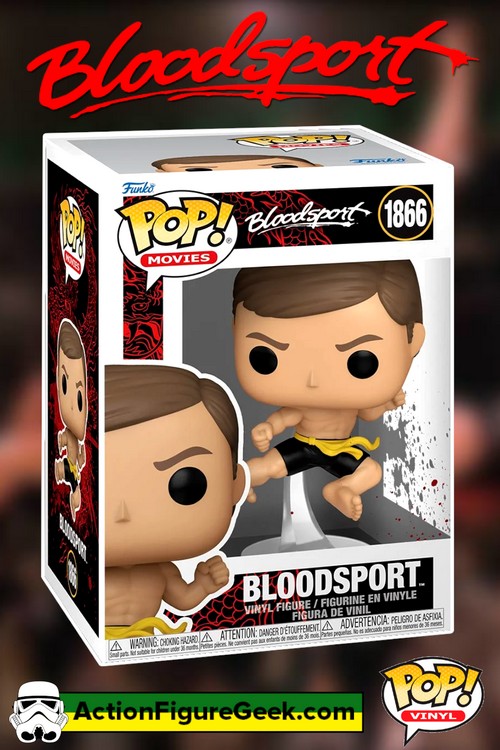 Unveiling the 1866 Bloodsport Funko Pop: Jean-Claude Van Damme in Collectible Glory!