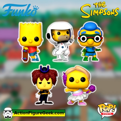 5 New The Simpsons Funko Pops featured