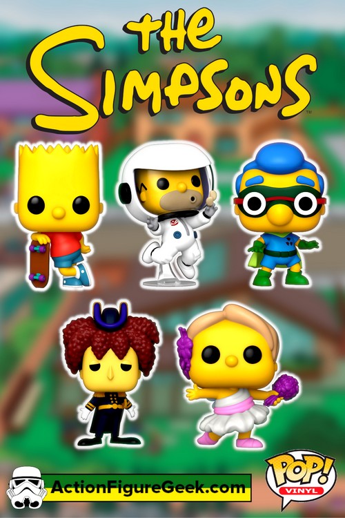 5 New The Simpsons Funko Pops