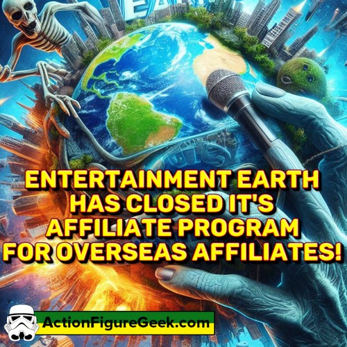 Entertainment Earth Affiliate Program Closed