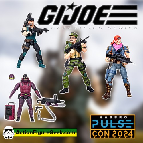 New G.I. Joe Classified Series 6-Inch Action Figures