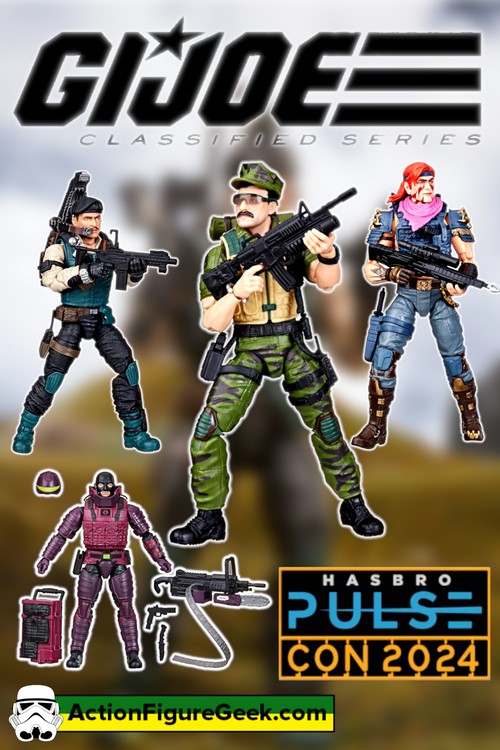 New G.I. Joe Classified Series 6-Inch Action Figures