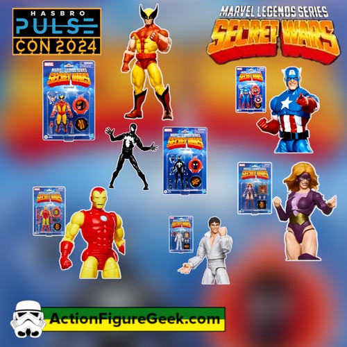 Secret Wars Marvel Legends Action Figures featured