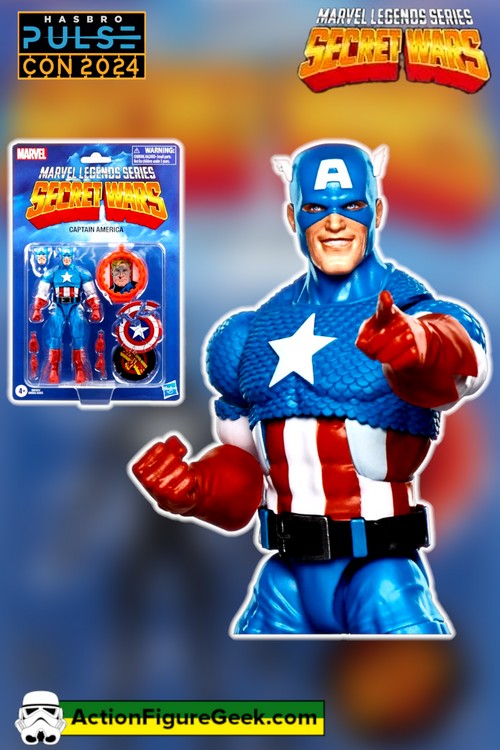 Secret Wars Marvel Legends Captain America 6-Inch Action Figure