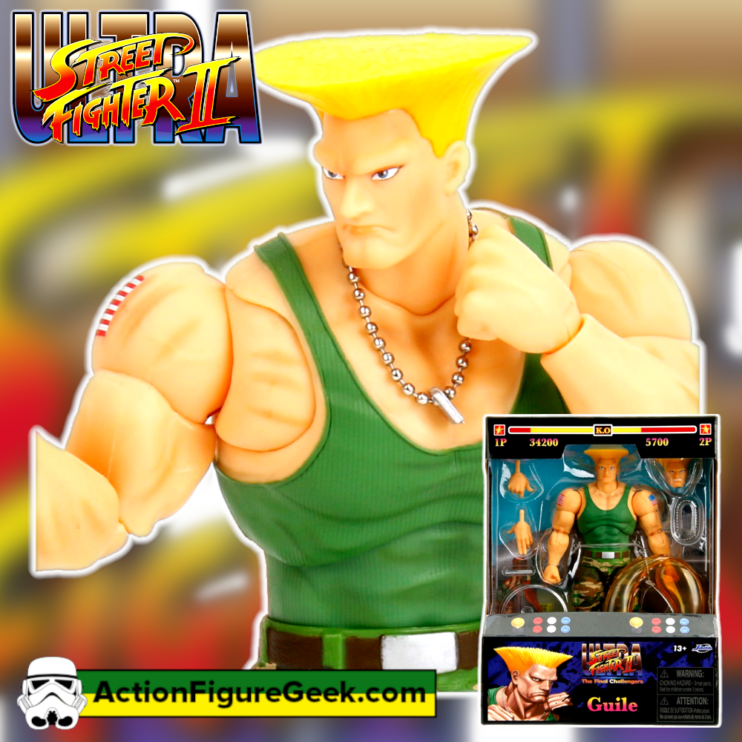 Ultra Street Fighter II Guile 6-Inch Scale Action Figure