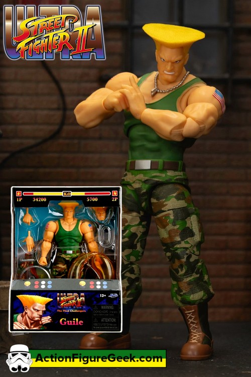 Guile in Your Collection: The Must-Have Street Fighter Action Figure by Jada Toys