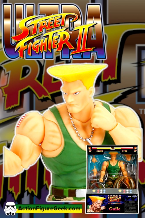 Ultra Street Fighter II Guile 6-Inch Scale Action Figure