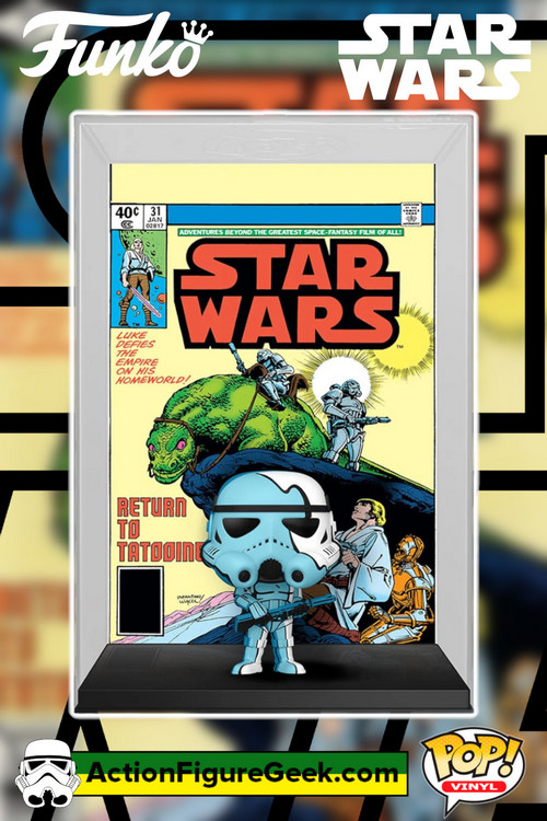 06 Star Wars Sandtrooper (1977) #31 Funko Pop! Comic Cover