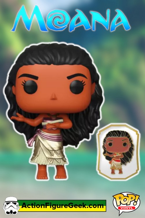 1162 Moana with Pin Funko Pop! (Disney Princess)