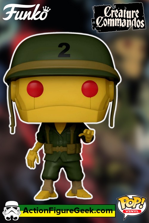 1481 Creature Commandos G.I. Robot Funko Pop!