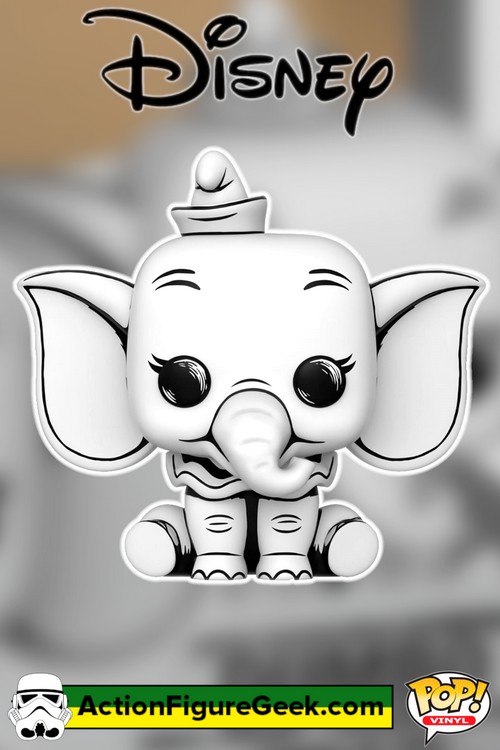 1524 Disney Sketched Dumbo Funko Pop!