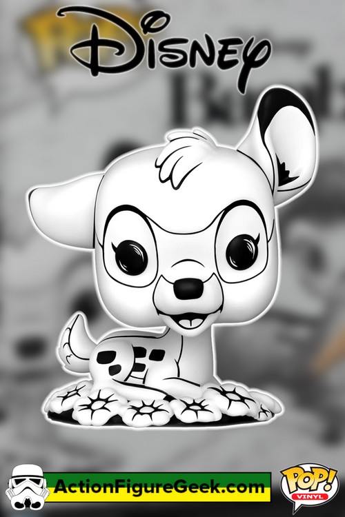 1527 Disney Sketched Bambi Funko Pop!