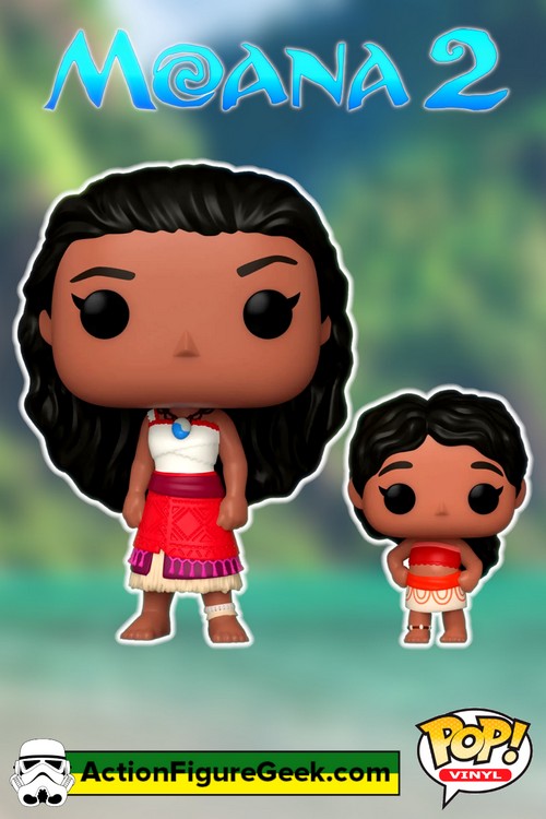 1546 Moana 2 Moana & Little Sis Simea Funko Pop!