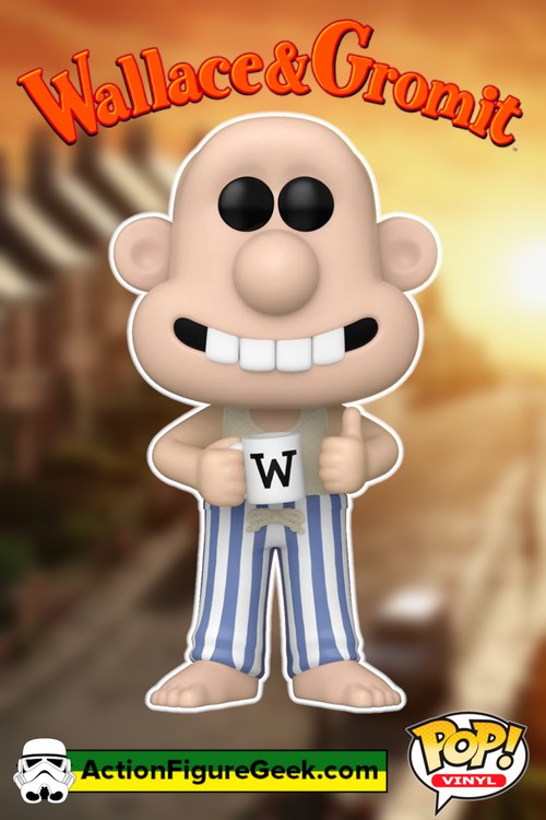 1744 Wallace and Gromit - Wallace in Pyjamas Funko Pop!