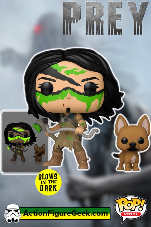 1910 Prey Naru with Sarii and Buddy Glow-in-the-Dark Funko Pop!