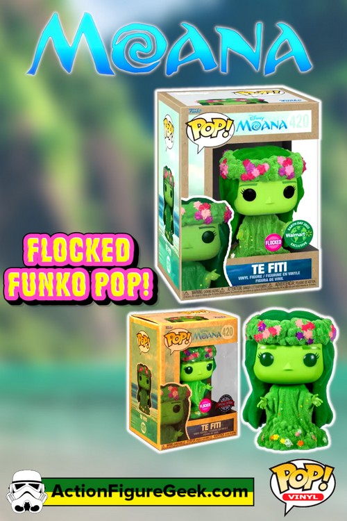 420 Te Fiti and Te Fiti Walmart Earth Day and Special Edition Funko Pops