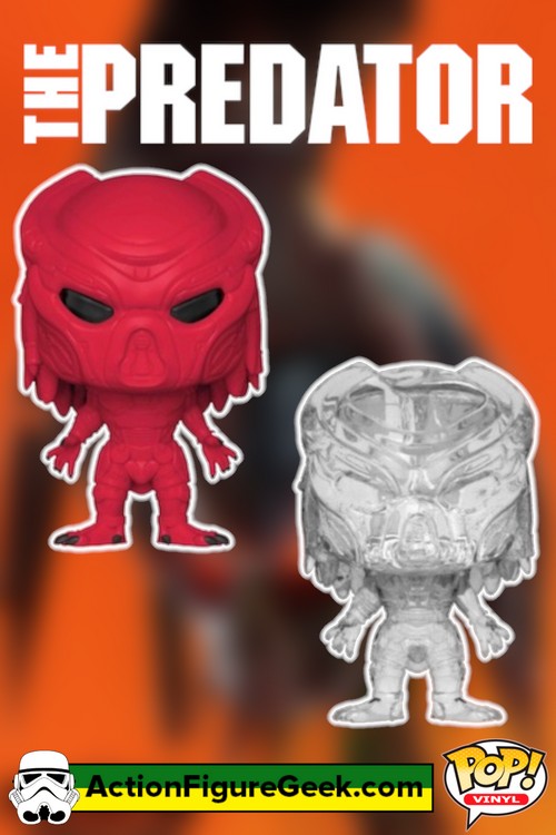 620 Fugitive Predator Red - Target and Predator Invisible - Target T-Shirt Bundle Exclusive