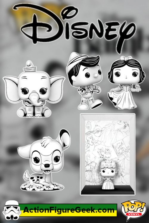 All-New Disney Sketched Funko Pops - Must Haves For Your Collection?