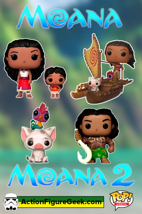 Moana Funko Pop! List