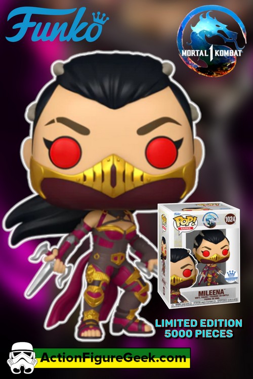 Mortal Kombat 1 Mileena Funko Pop! FunkoShop Exclusive Limited Edition - Just 5000 Pieces