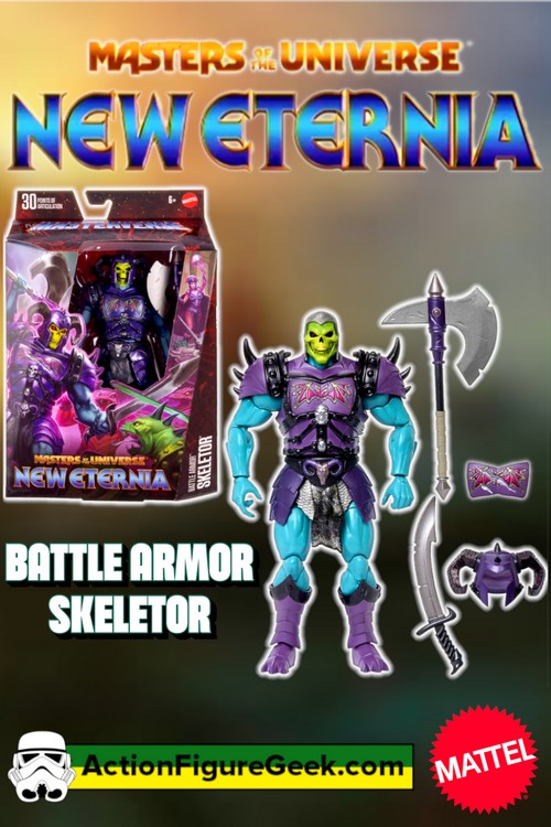 Masters of the Universe - New Eternia - Battle Armor Skeletor Action Figure