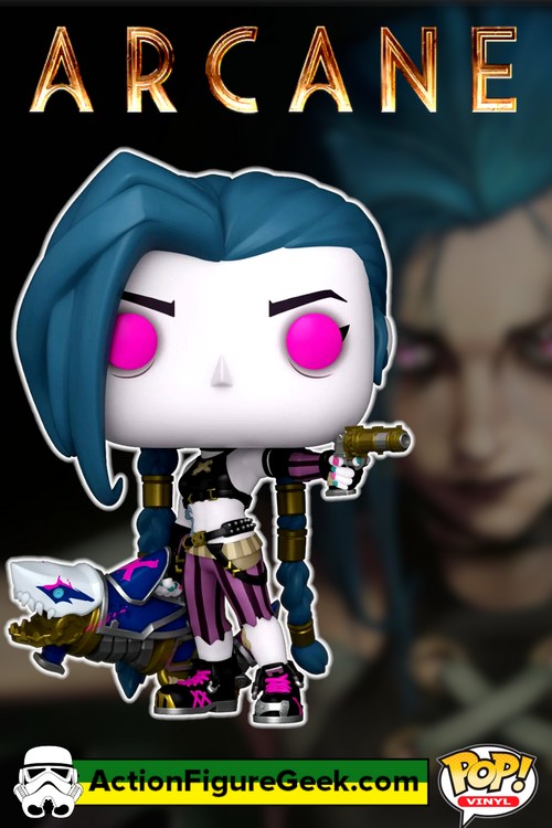 1602 Arcane League of Legends Jinx Funko Pop!