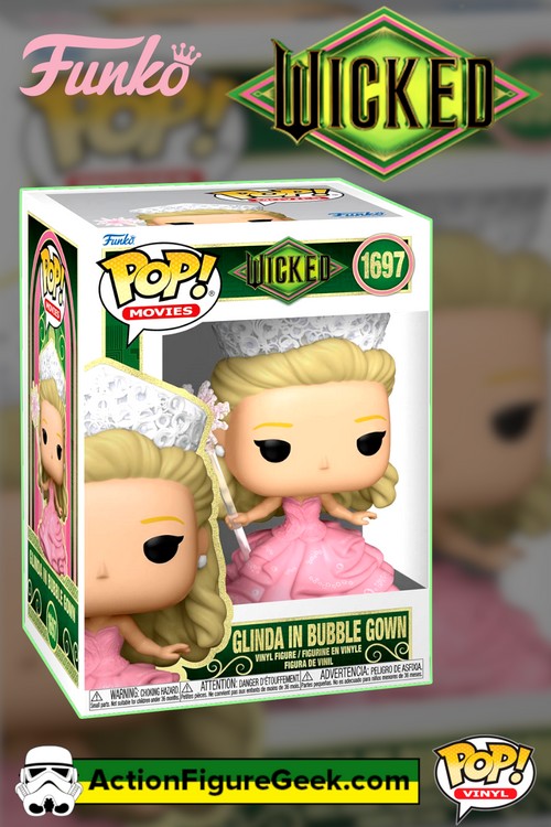 Glinda the Glorious (1697 Wicked Glinda in Bubble Gown Funko Pop!)