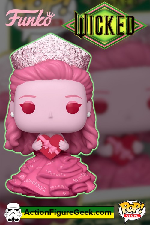 Glinda in Love: Valentine’s Delight (1712 Wicked Glinda Valentine Funko Pop!)