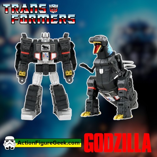 Transformers x Godzilla Synergenex Leader Class Megatron Action Figure featured