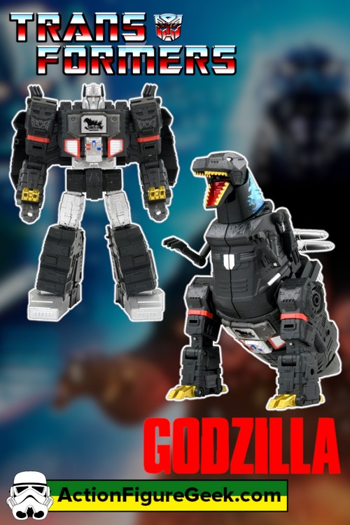 Transformers x Godzilla Megatron Action Figure - Must Have!