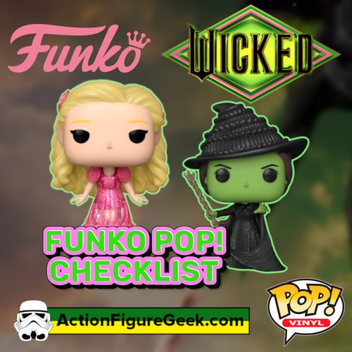 Wicked fUNKO pOP CHECKLIST featured