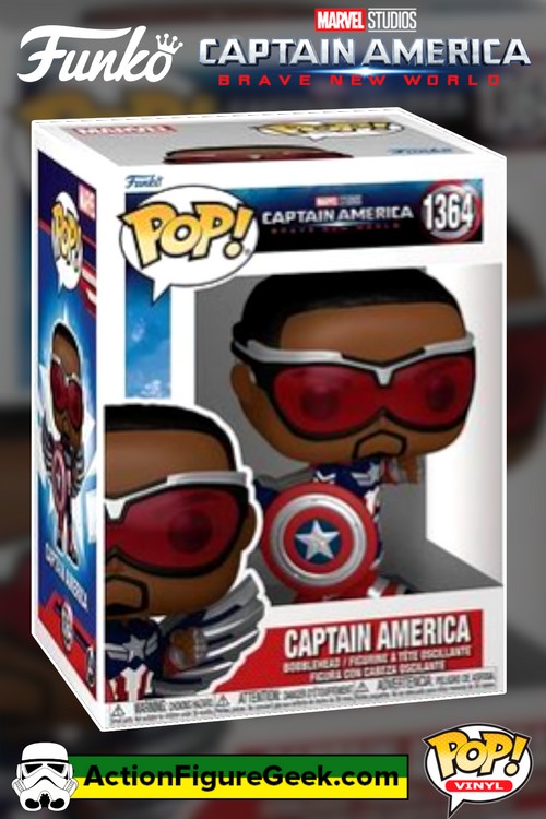 1364 Captain America Brave New World - Captain America Funko Pop!