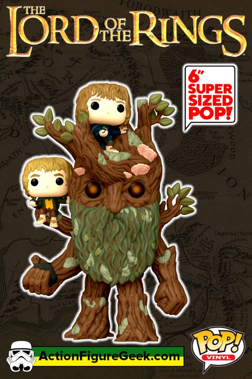 1579 Treebeard with Merry and Pippin Super Funko Pop!