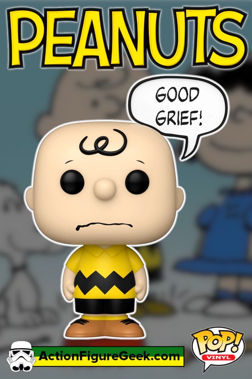 1677 Peanuts Charlie Brown Good Grief Funko Pop!