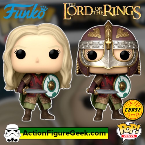 1743 The Lord of the Rings Eowyn (Battle) Funko Pop! common and chase I AM NO MAN