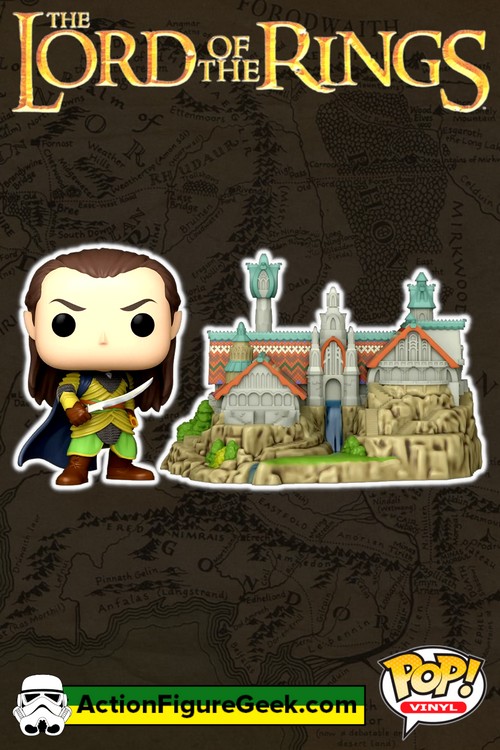 1747 The Lord of the Rings Elrond with Rivendell Funko Pop! Town