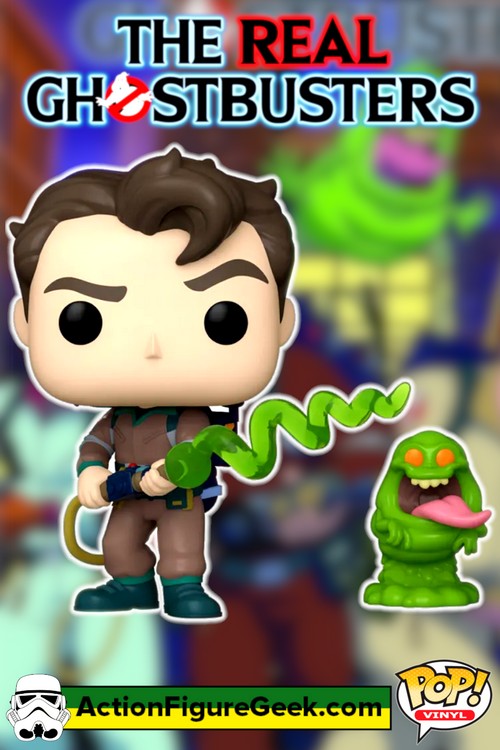 1785 The Real Ghostbusters Funko Venkman with Slimer Funko Pop!