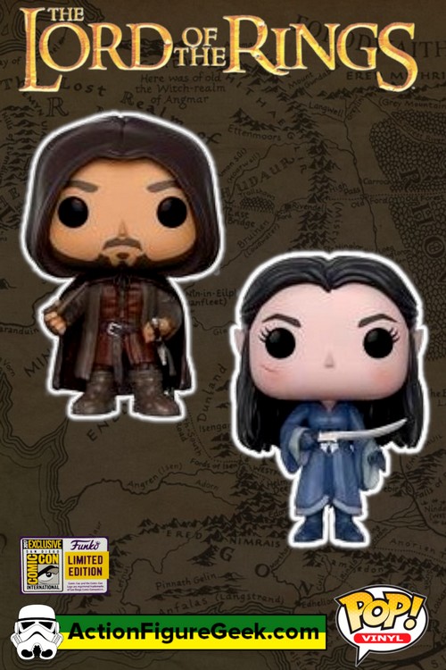 Aragorn and Arwen - 2017 SDCC Exclusive 2-Pack