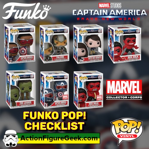 Captain America Brave New World - Funko Pop! Checklist featured