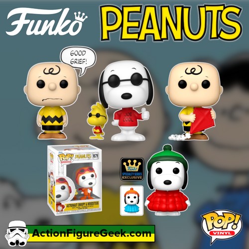 New Peanuts Funko Pops featured