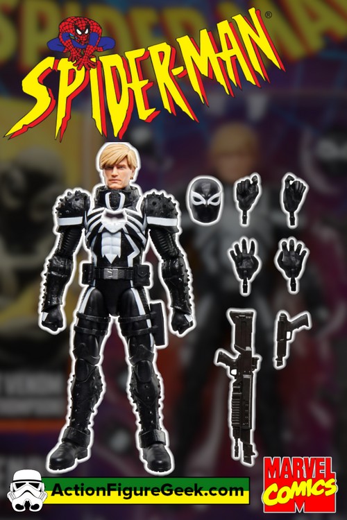 Spider-Man Marvel Legends Agent Venom Flash Thompson 6-Inch Action Figure