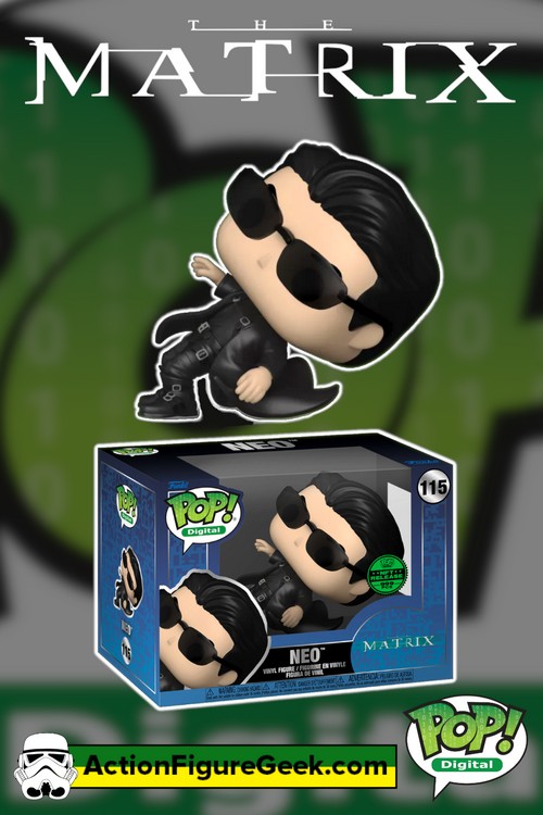 115 The Matrix -  Neo NFT Digital Funko Pop! (999 PCS)