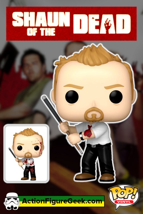 1660 Shaun of the Dead Shaun Funko Pop! with chase Specialty Series Exclusives