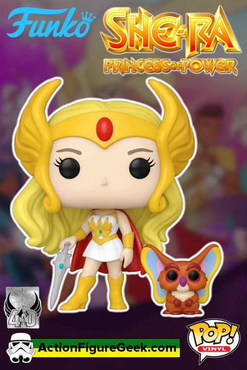 1800 She-Ra - Princess of Power 40th Anniversary She-Ra & Kowl Funko Pop! (Animation)