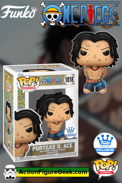 FunkoShop Exclusive 1818 Portgas D. Ace (Execution) Funko Pop! 