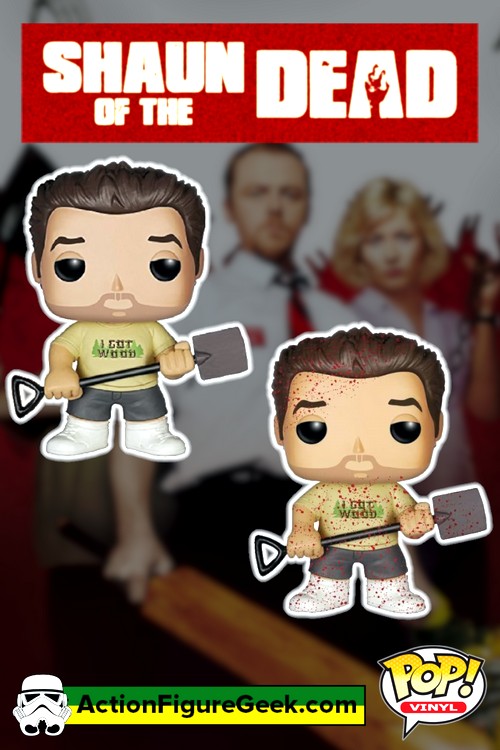 241 Shaun of the Dead - Ed Funko Pop! and Ed Bloody - Entertainment Earth Funko Pop! Exclusive